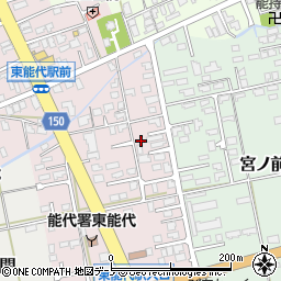 秋田県能代市一本木83周辺の地図