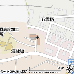能代山本広域交流センター周辺の地図