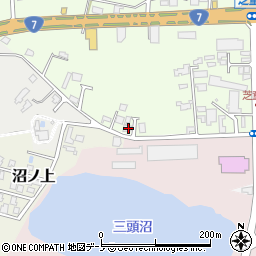 秋田県能代市昇平岱37-3周辺の地図