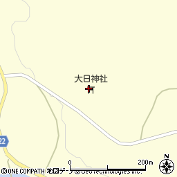 大日神社周辺の地図