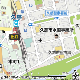有限会社田表写真館周辺の地図