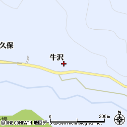 鹿角広域行政組合鹿角斎場周辺の地図
