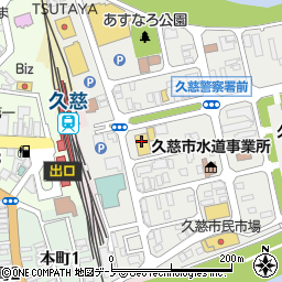 藤森久慈店周辺の地図