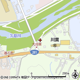 岩手県久慈市大沢第８地割周辺の地図