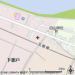 株式会社鈴喜代卒塔婆部五輪堂周辺の地図
