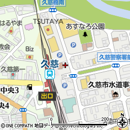 つぼ八 久慈川崎町店周辺の地図