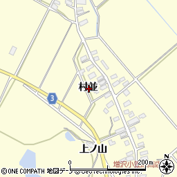 秋田県北秋田市増沢村並周辺の地図