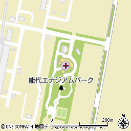 能代エナジアムパーク周辺の地図