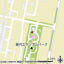 能代エナジアムパーク周辺の地図