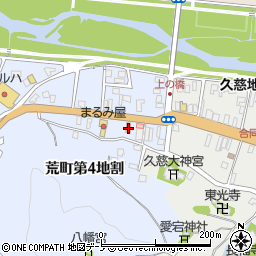 久慈菅文商店周辺の地図