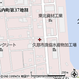 岩手県久慈市長内町第３７地割19-16周辺の地図