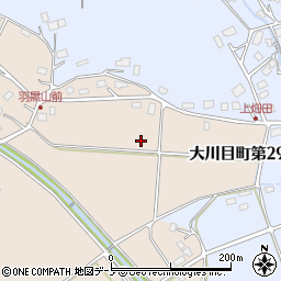 岩手県久慈市大川目町（第２９地割）周辺の地図