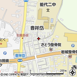 〒016-0854 秋田県能代市豊祥岱の地図