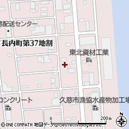 岩手県久慈市長内町第３７地割18-17周辺の地図