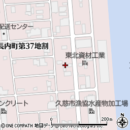 岩手県久慈市長内町第３７地割18周辺の地図