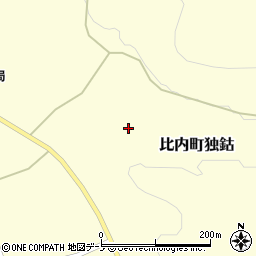 秋田県大館市比内町独鈷小館下周辺の地図