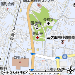 秋田県鹿角市花輪寺ノ後16周辺の地図
