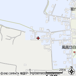 秋田県能代市鳳凰岱138周辺の地図