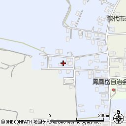 秋田県能代市鳳凰岱140周辺の地図
