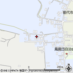 秋田県能代市鳳凰岱137周辺の地図