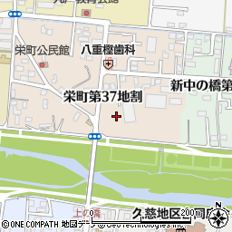 岩手県久慈市栄町第３７地割周辺の地図