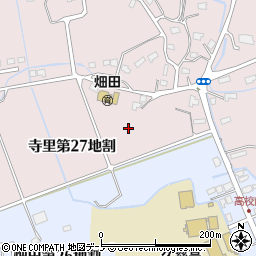 岩手県久慈市寺里（第２７地割）周辺の地図