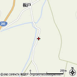 秋田県大館市比内町八木橋八幡岱58周辺の地図