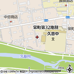 岩手県久慈市栄町第３２地割136周辺の地図