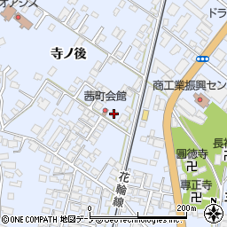 秋田県鹿角市花輪寺ノ後117周辺の地図