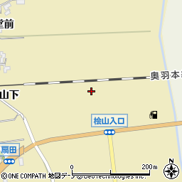 鎌田段ボール工業株式会社秋田工場周辺の地図
