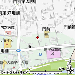 岩手県久慈市新中の橋周辺の地図