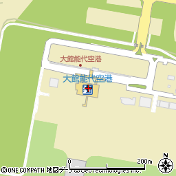 ニッポンレンタカー大館能代空港営業所周辺の地図