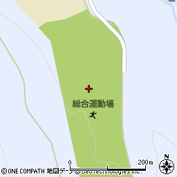 九戸村総合運動場周辺の地図