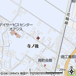 秋田県鹿角市花輪寺ノ後153周辺の地図