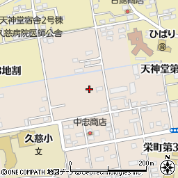 岩手県久慈市栄町第３１地割周辺の地図