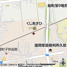 岩手県久慈市田屋町第２地割周辺の地図
