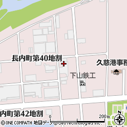 株式会社久慈フィッシュミール周辺の地図
