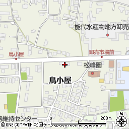 株式会社中井薬品　能代店周辺の地図