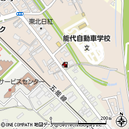 ＥＮＥＯＳ能代明治町ＳＳ周辺の地図