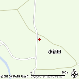 秋田県大館市比内町笹館沖畑周辺の地図