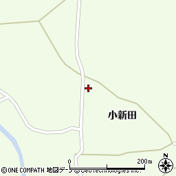 秋田県大館市比内町笹館（沖畑）周辺の地図
