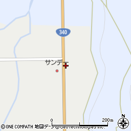 株式会社みちのくクボタ九戸店周辺の地図