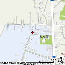 秋田県能代市鳳凰岱59周辺の地図