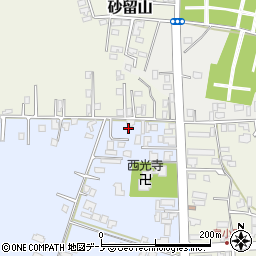 秋田県能代市鳳凰岱65周辺の地図