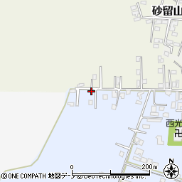 秋田県能代市鳳凰岱42周辺の地図