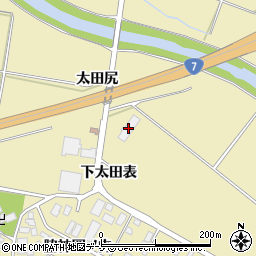 沢口公民館周辺の地図