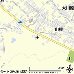 秋田県能代市二ツ井町切石山根58-2周辺の地図
