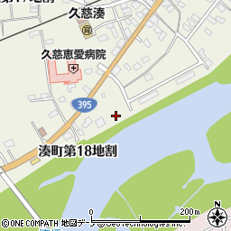 岩手県久慈市湊町第１８地割25周辺の地図