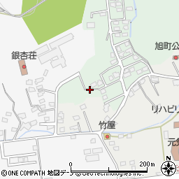 岩手県久慈市京の森周辺の地図