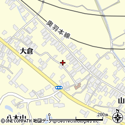 秋田県能代市二ツ井町切石大倉96周辺の地図